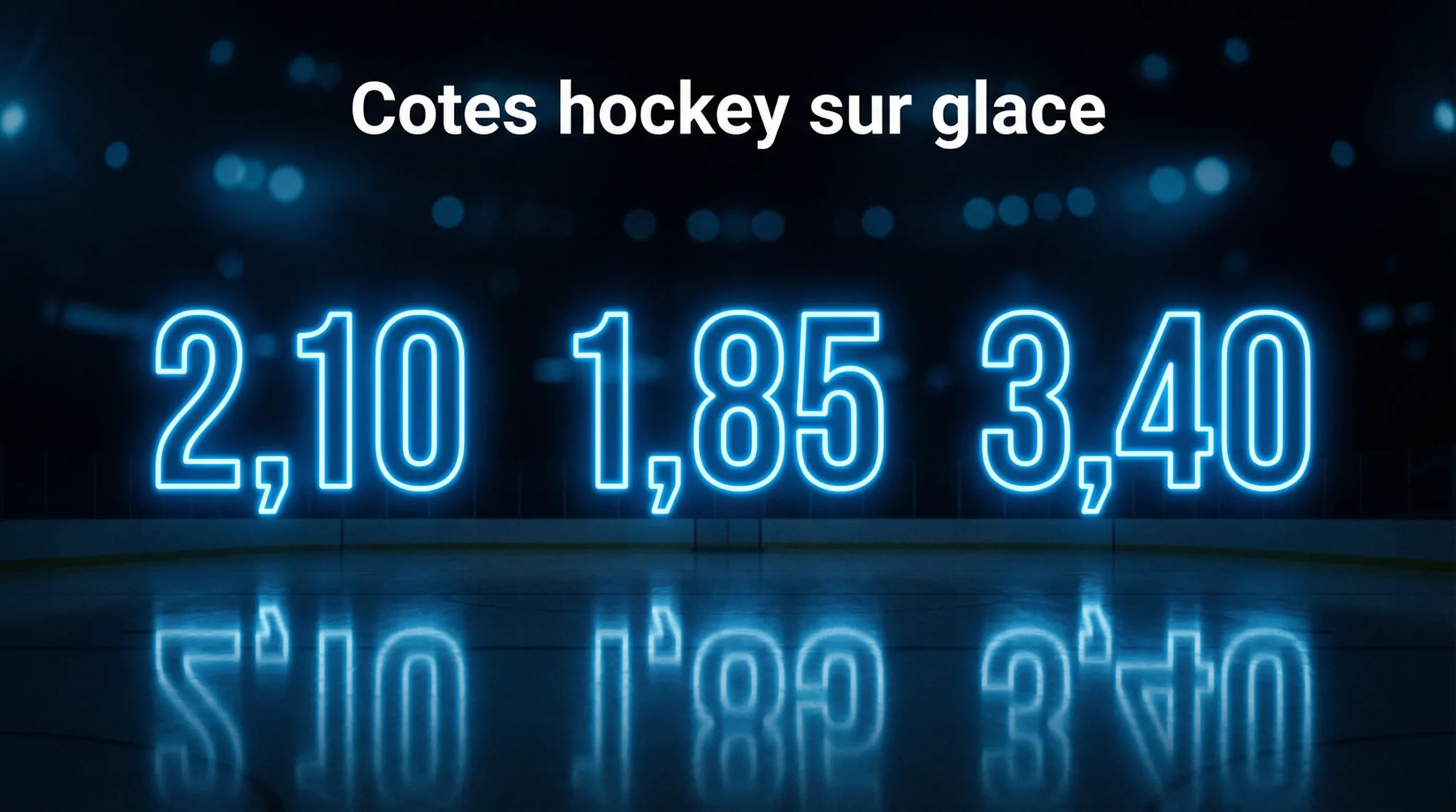 Comprendre les cotes au hockey sur glace