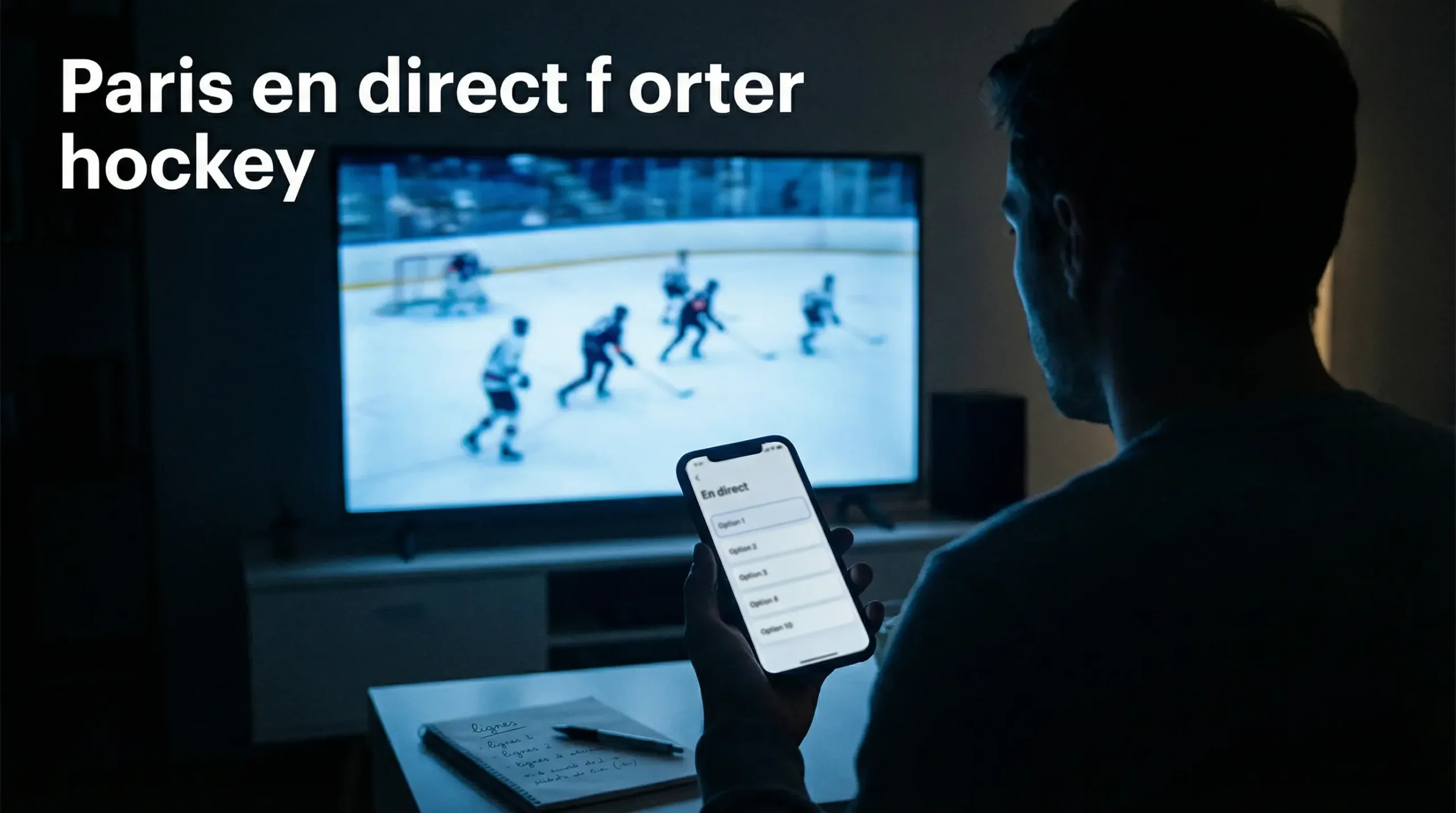 Paris en direct sur le hockey sur glace