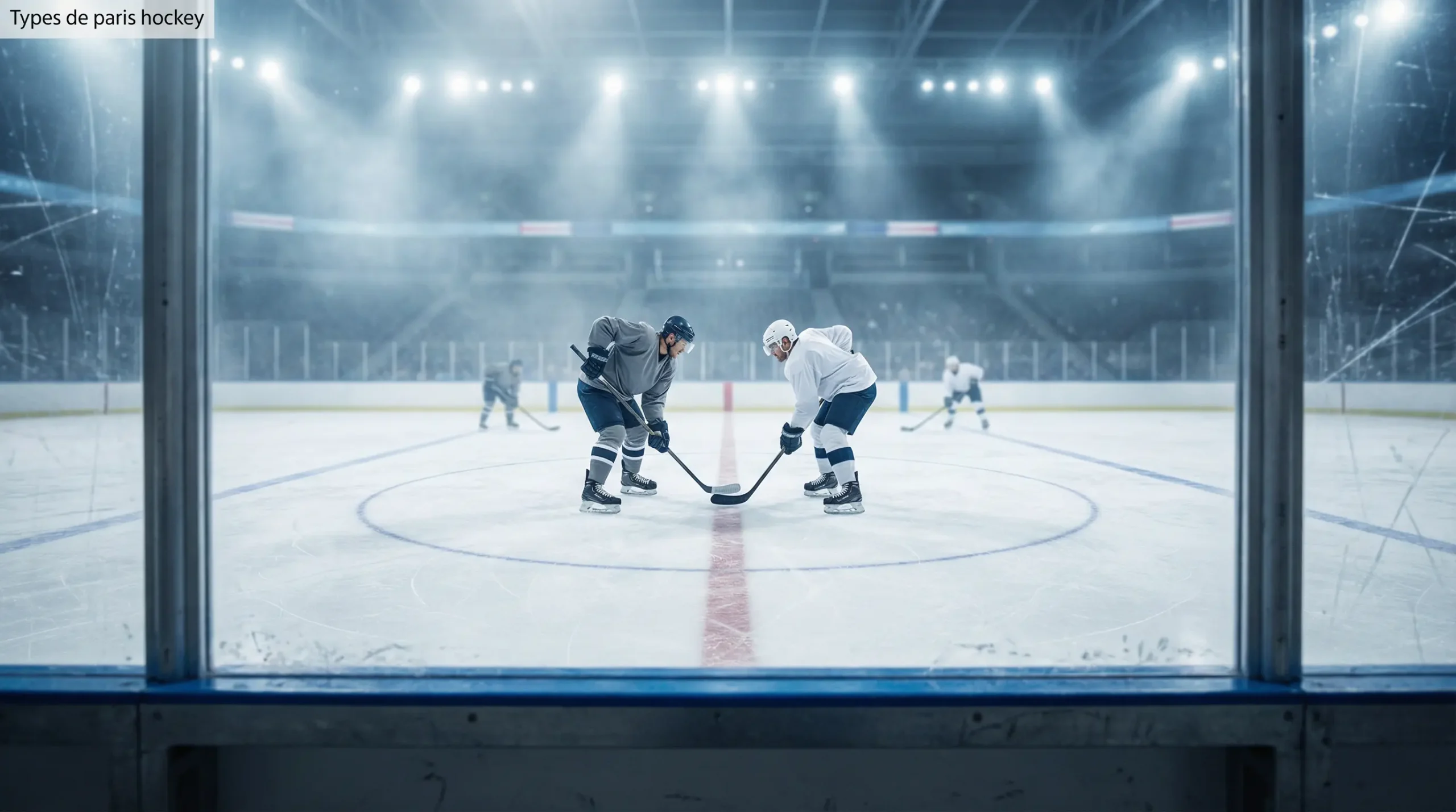 Types de paris sur le hockey sur glace